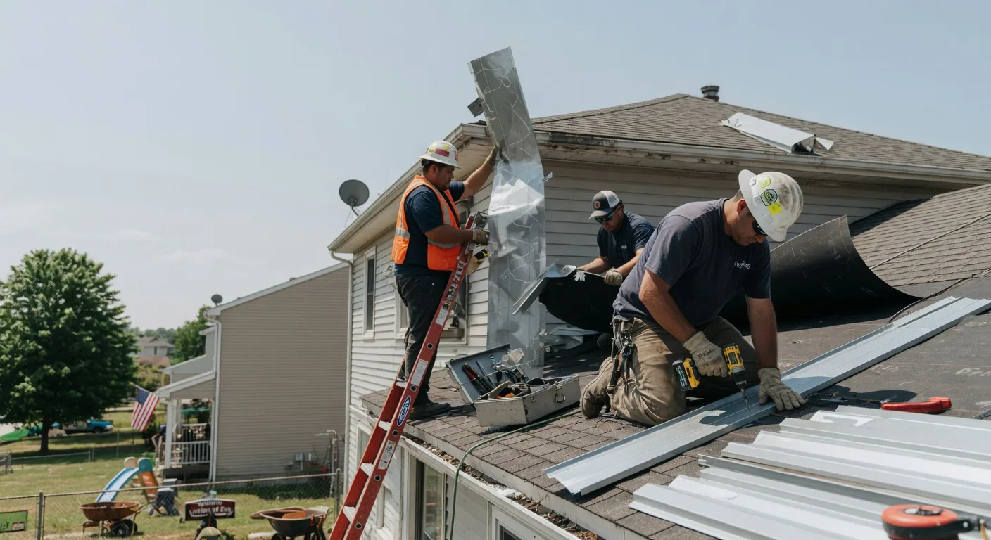 Storm Damage Metal Roof Repair in Koyukuk, AK
